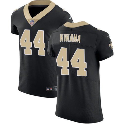 Nike Saints #44 Hau'oli Kikaha Black Team Color Men's Stitched NFL Vapor Untouchable Elite Jersey